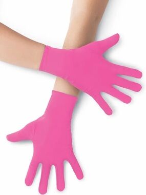 Balera Weissman Hot Pink Matte Dance Gloves Adult S/M GLV21